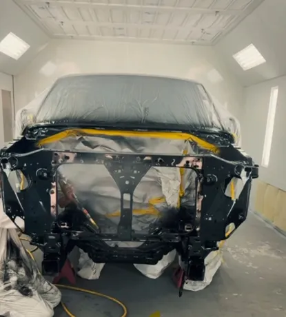 Major Front-End Collision Repair